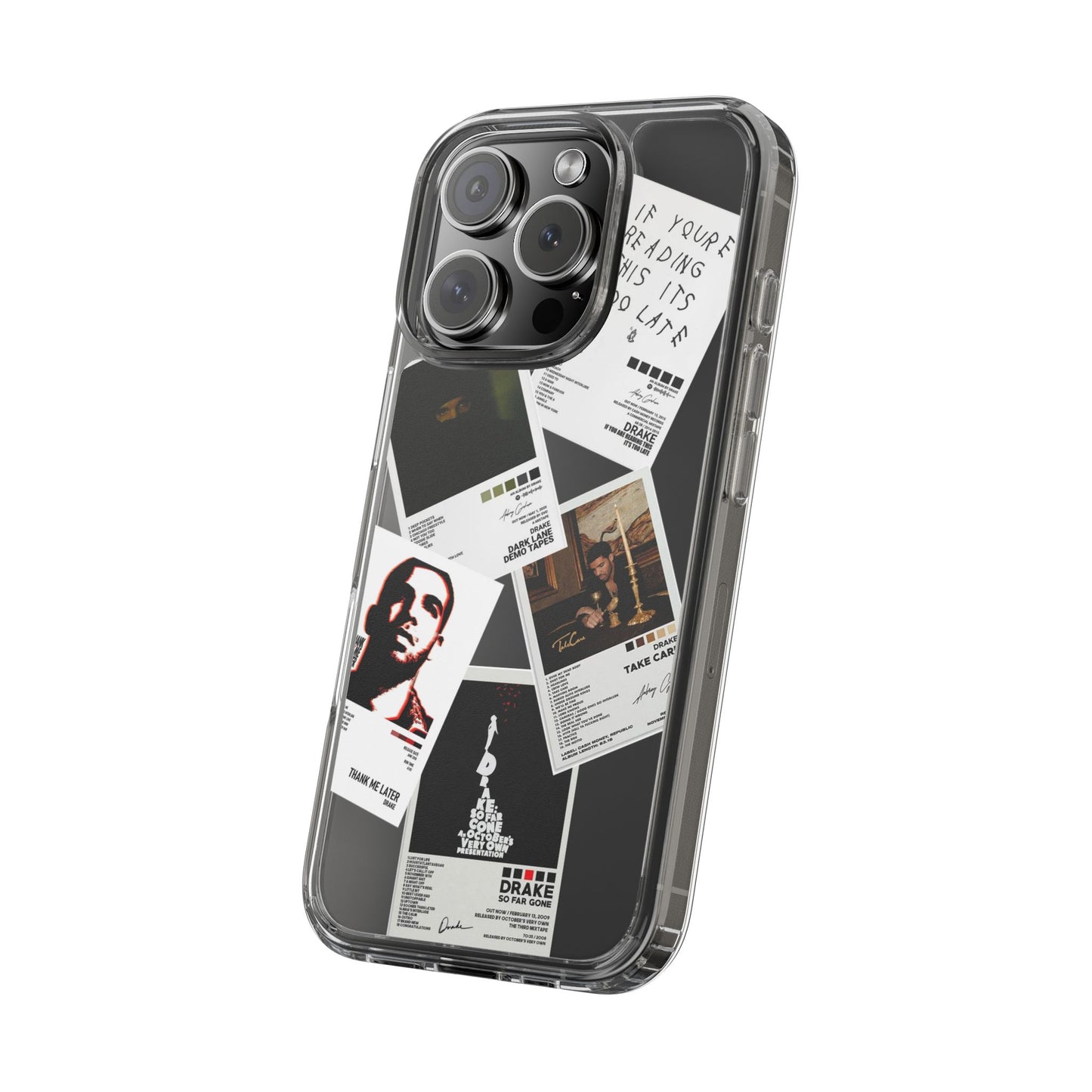 Drake Album Collage Phone Case