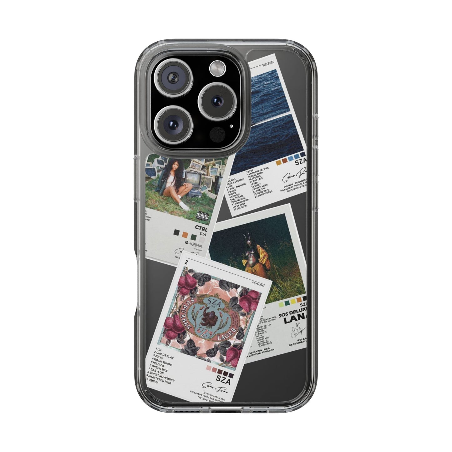 SZA Album Collage Phone Case