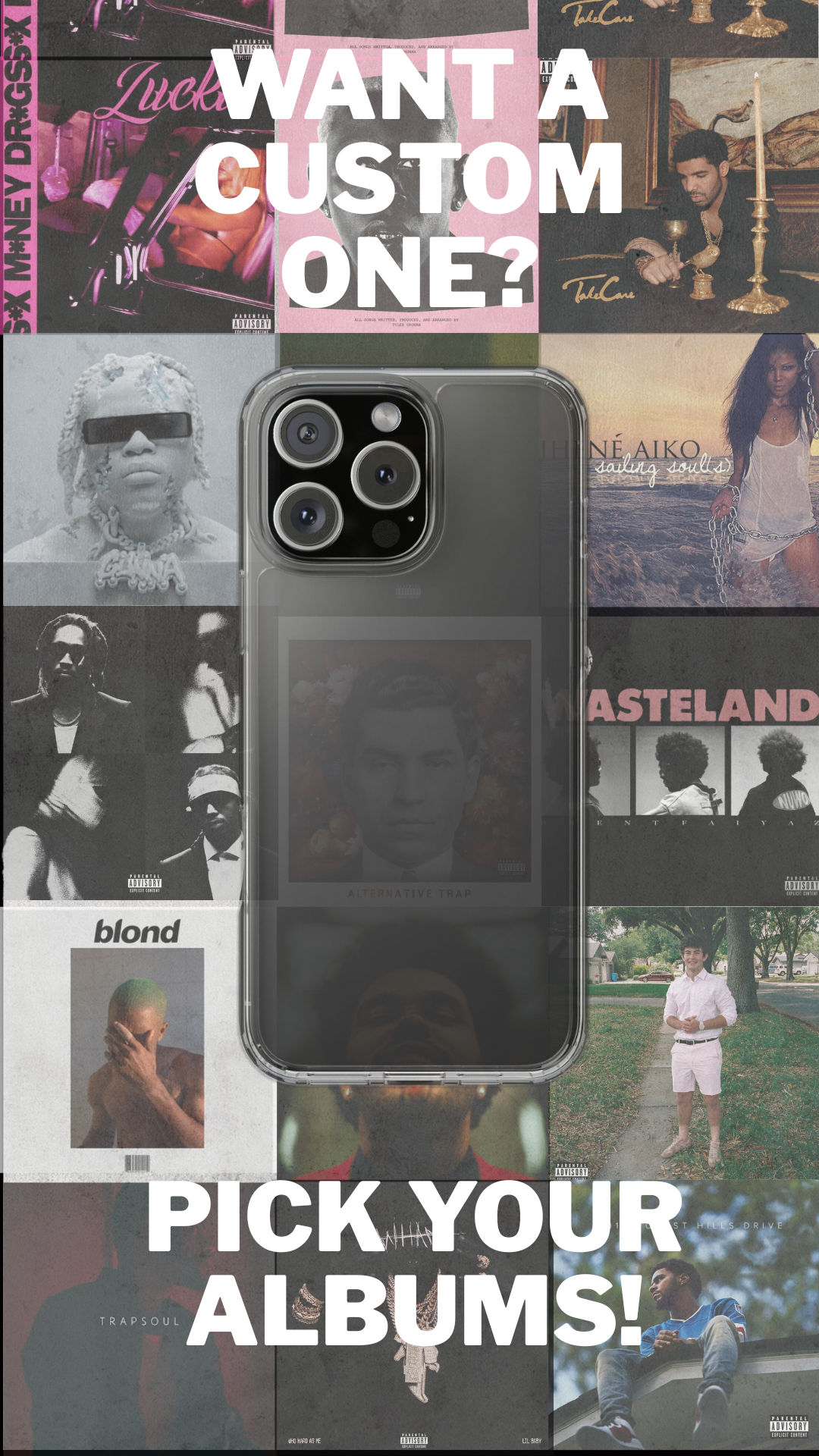 Custom Phone Case With Your Favorite Albums