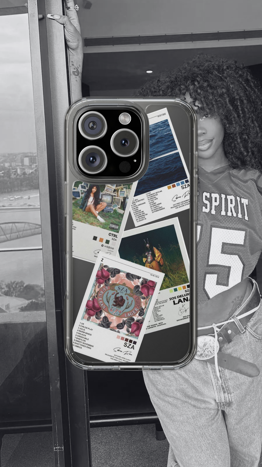 SZA Album Collage Phone Case