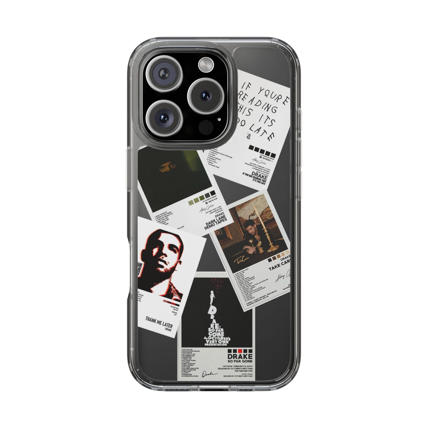 Drake Album Collage Phone Case