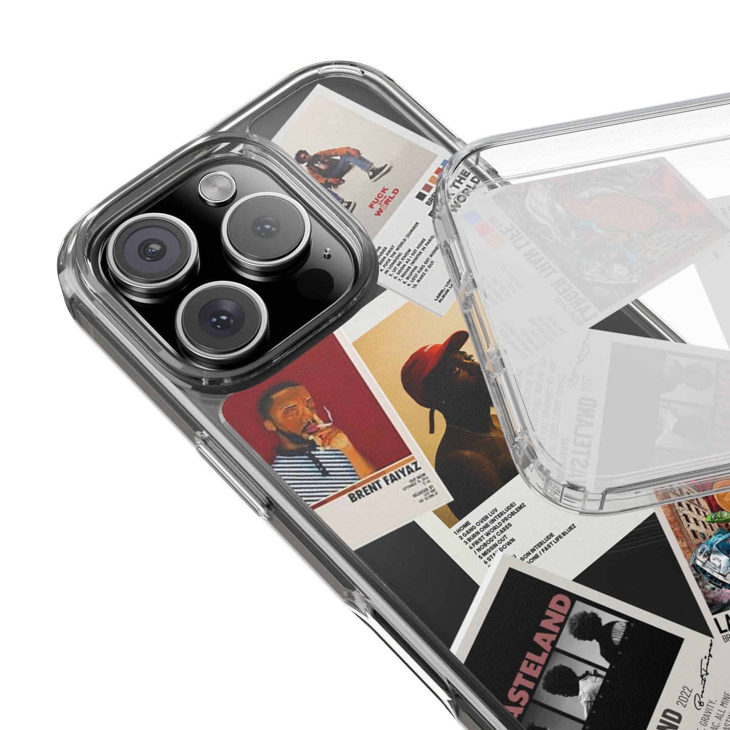 Brent Faiyaz Album Collage Phone Case