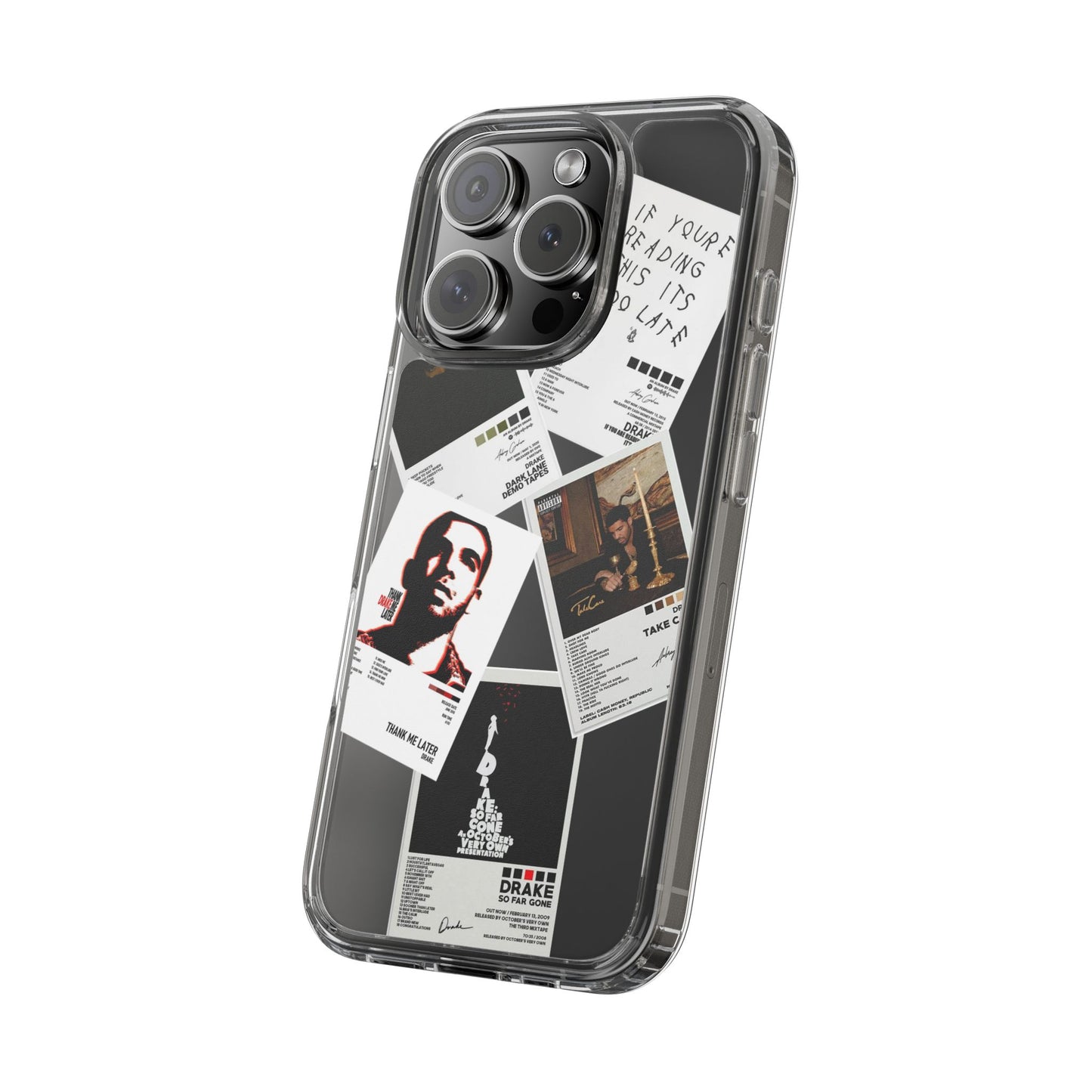 Drake Album Collage Phone Case