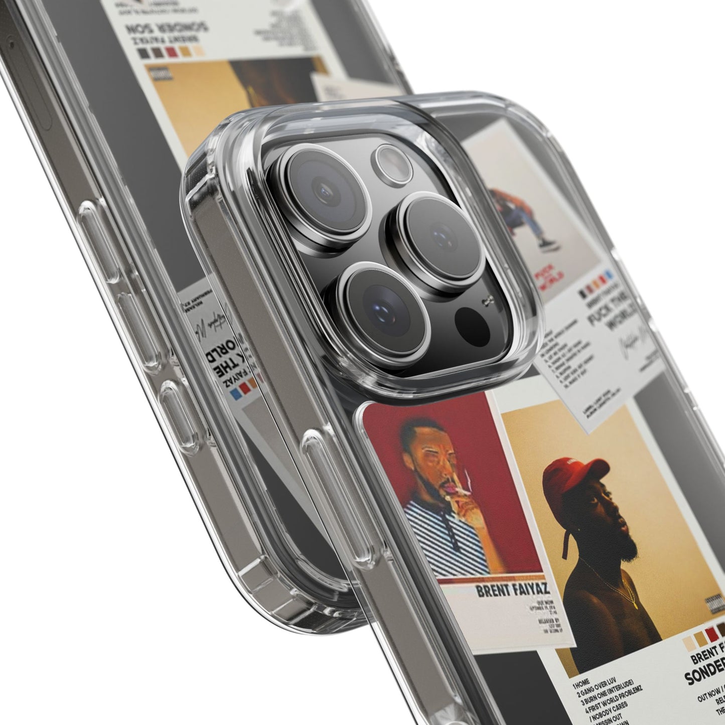 Brent Faiyaz Album Collage Phone Case