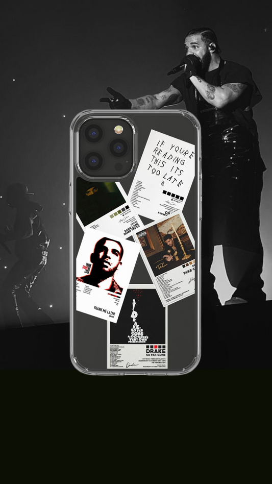 Drake Album Collage Phone Case